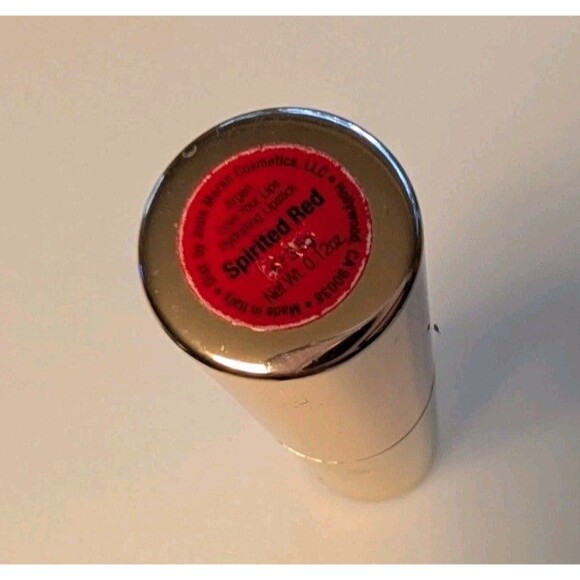 Discontinued JOSIE MARAN Argan Love Your Lips Hydrating Lipstick SPIRITED RED - Picture 4 of 6